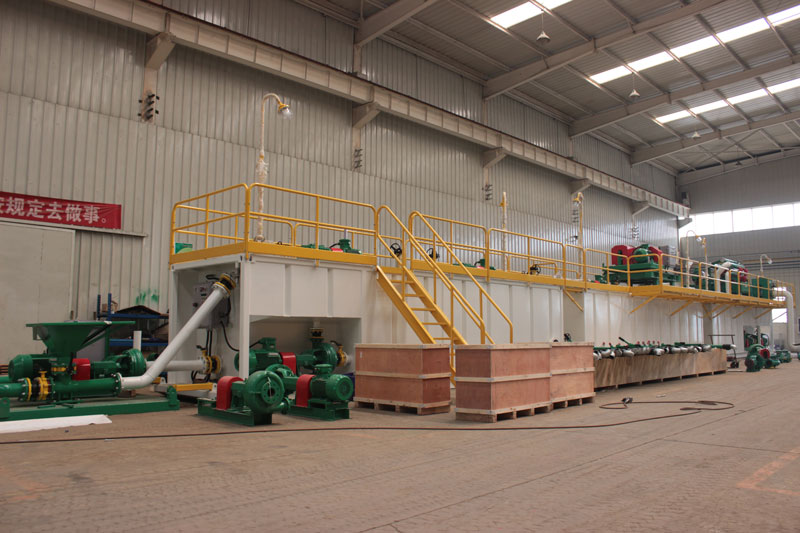 水基鉆井液廢棄物隨鉆處理系統